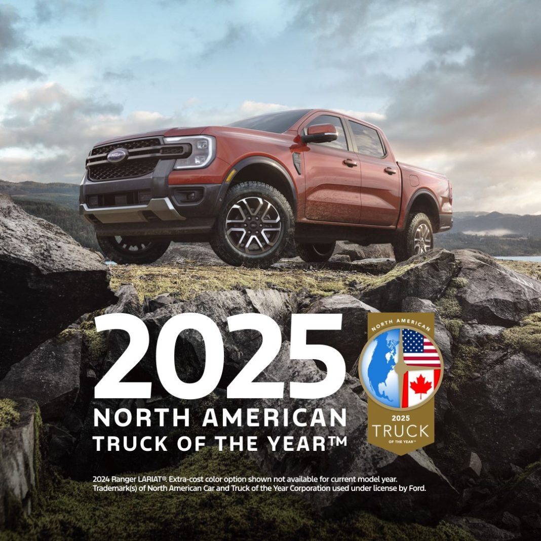 Ford Ranger Earns 2025 North American Truck of the Year