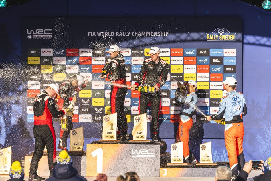 WRC – Evans fends off Katsuta for Rally Sweden victory