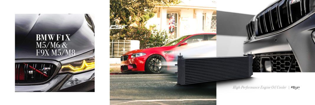 New CSF F1X M5/M6 & F9X M5/M8 High-Performance Engine Oil Cooler