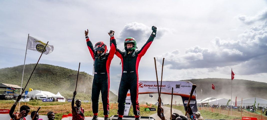 Safari success propels Elfyn Evans to record WRC lead