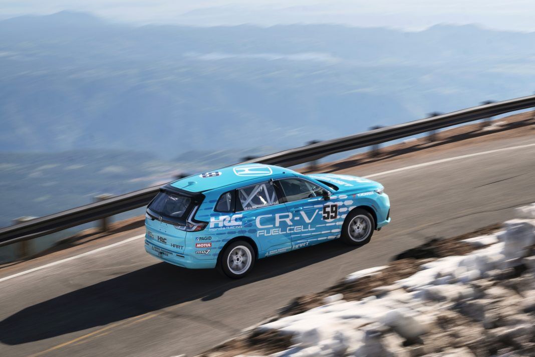 Honda CR-V e:FCEV to Challenge Pikes Peak Hill Climb as First-Ever Hydrogen Powered Race Entry