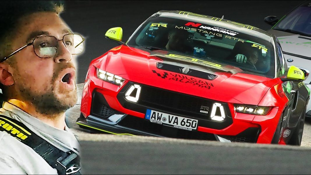 NEAR CRASH & BANNED: 800hp+ Mustang RTR Spec 5 // Nürburgring
